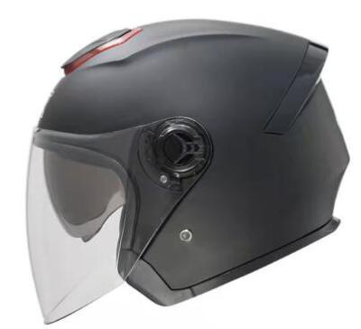 China Helmet Motorcycle Open Face Helmet With Night Reflection Motorcycle Half Face Helmet for sale