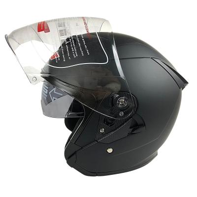 China Helmet Color Face Helmet Single Helmet Motorcycle Safety Half Helmet For Wholesale DOT Approved for sale