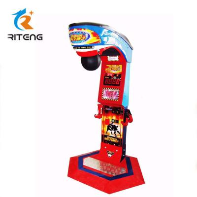 China 12mm Wooden MDF Ticket Redemption Boxing Big Punch Arcade Game Machine Coin Operated Boxing For Sale for sale