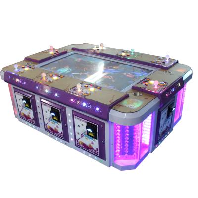 China 2/6/8/10 metal player hook fish hunter games skill arcade fire kirin games casino fish 3d game for sale