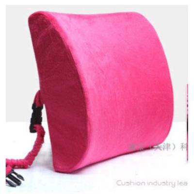 China 2021 Sustainable Memory Foam Relaxed Soft Back Support Pillow Back Support Cushion for sale