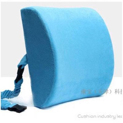 China Viable Top Selling Memory Foam Car Lumbar Chair Pillow Travel Cushion Support Travel Back Pillow for sale