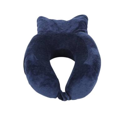 China Hot Selling Memory Animals Travel Pillow Memory Foam Pillow U Shape Pillow for sale