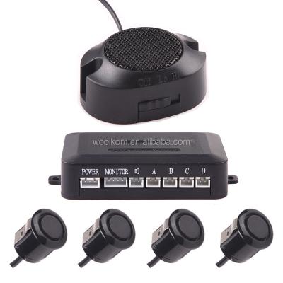 China Silver BiBi Sound Alarm System With 4 Vehicle Parking Sensor Radar Reverse Backup Sensor JF1-4 for sale