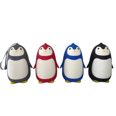 China Best Selling Bpa Free Custom Penguin Shaped Design Cartoon Water Bottle Logo Printed Eco Friendly Baby For Kids for sale