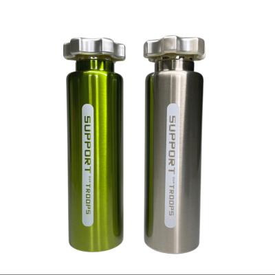 China Viable Hot Selling Amazon Bottles Double Flask Thermo Blank Thermo Water Bottle Sublimation Bottle Wall for sale