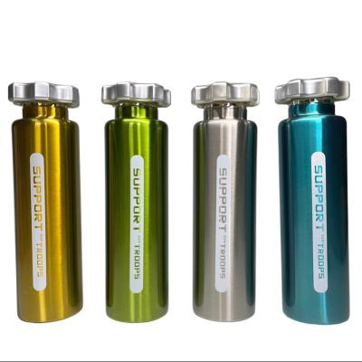 China Best Selling Viable Metal Water Bottle Stainless Steel Sublimation Flat Water Bottles for sale