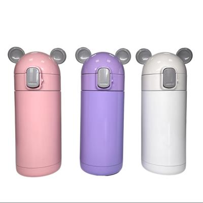 China Viable Unique Custom Design Stainless Steel Water Bottle Gift 320ml Christmas Mouse Cute Termos Mug for sale