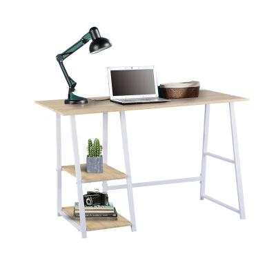 China FR/EU Space Saving Clearance Dropshipping Dropshipping OK Dropshipping Modern Simple Design Home Office Table Top Study Table PC Computer Desk With shelf for sale