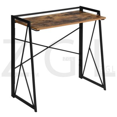 China Outdoor space saving simple design home office desks study game standing computer desks cheap folding portable table desks for sale