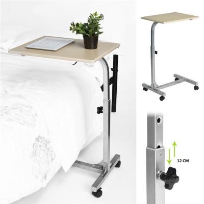 China RTS DROPSHIP Adjustable Size EU Height Adjustable Mobile Computer Laptop Side Table Multifunctional Modern Desk for sale