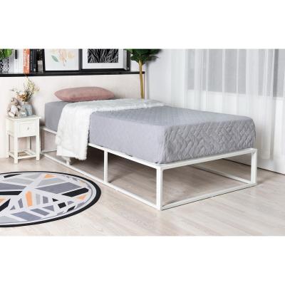 China Storage DROPSHIP OK US/CA Simple Metal Attic Beds Frame for sale