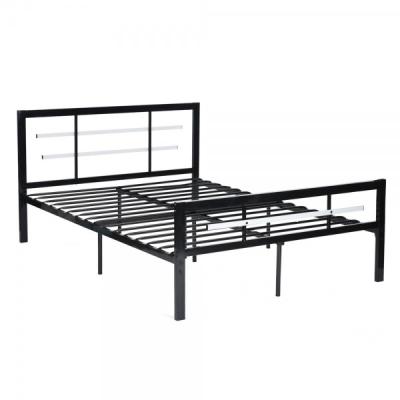 China Full Metal Double Bed Classic Modern Design Iron Metal Bunk Bed Frame Bedroom Furniture Hotel for sale