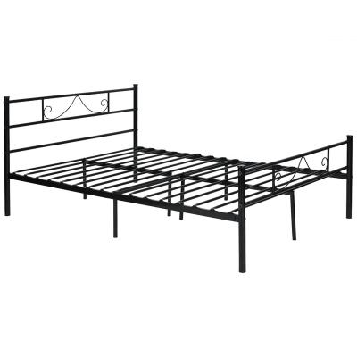 China Full Metal Factory Supply Modern Design Simple Iron Metal Bunk Beds Frame Home Bedroom Furniture Hotel for sale