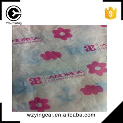 China Waterproof Custom Logo Wrapping Paper, Soap Wrapping Paper, Gift Tissue Paper for sale