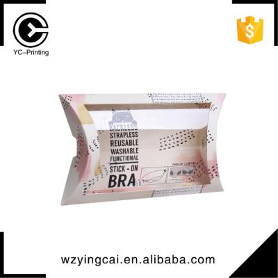 China Colorful Materials Alibaba China Hair Extension Cardboard Paper Packaging Fancy Gift Paper Pillow Box Recycled for sale