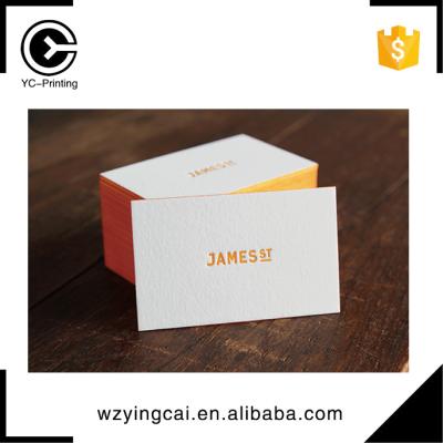 China China Changing Embossing Machine Clear Color Edge Business Namecard for sale