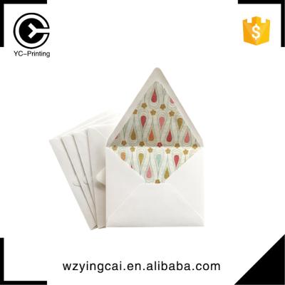 China Business Envelope Cardboard Messenger Handmade Paper Gift Wedding Envelopes Designs for sale