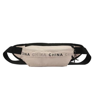 China Other Fashion Large Capacity Nylon Messenger Belt Bag Shoulder Women Belt Bag Nylon Casual for sale