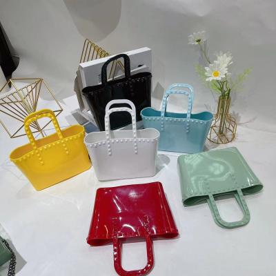 China Other New Arrival Women's Mini Casual Handbag Fashion Color Jelly Bags Women for sale