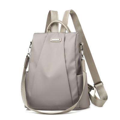 China Other Hot Sale Ladies Fashion Simple Backpack Casual Travel Woman Backpack Bag for sale