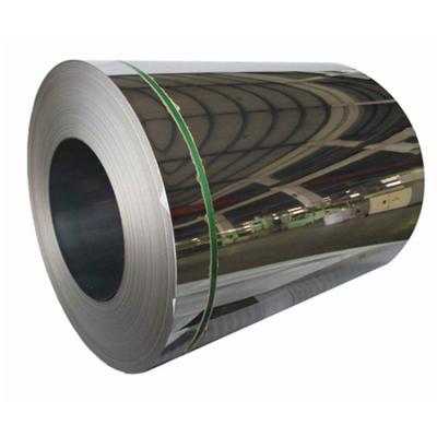 China Polished Stainless Steel Coil 201 202 304 304L 316 316L 410 420 430 With PVC Film for sale