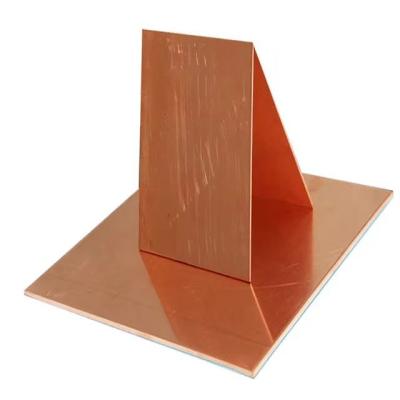 China Customized Copper Sheet Plate 99.9% Cu Plate For Water Heater for sale