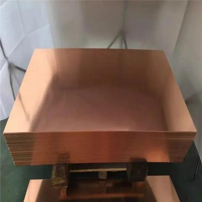 China Bright Copper Sheet Plate 10mm 20mm 30mm For Air Conditioner for sale