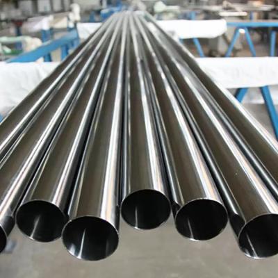 China SS304 SS316 316L Straight Round Stainless Steel Pipe Spot Inventory for sale