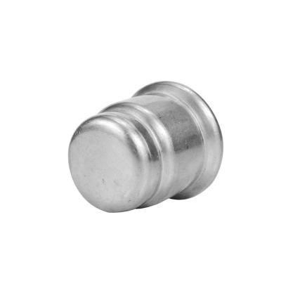 China 304 316L Stainless Steel Press Pipe Fittings Plug Stop End Cap DN15 - 100 for sale