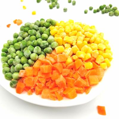 China 2021 Wholesaler Corn Peas Healthy Organic Chinese Frozen Carrot Mixed Vegetables Food Frozen Vegetables for sale