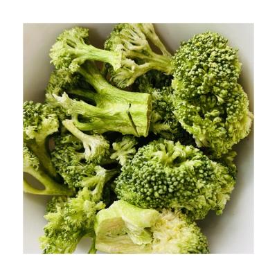 China Dried Green Day Vegetable Chips Freeze Dried Vegetables FD Broccoli for sale