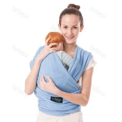 China Factory Directly Cotton Organic Baby Carrier Wrap Baby Sling Wrap Carrier for sale