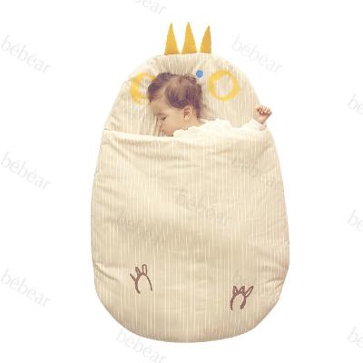 China Bebear Hot Sale Cotton Baby Sleeping Bag With Constant Temperature 60X38.5X55cm for sale