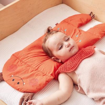 China Wholesale 100% cotton cute anti reflux baby caring pillow 60X35X46cm for sale