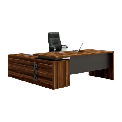 China New Design Durable Mdf Escritorio De Oficina Melamine Office Table Price Manager Desk Executive Desk for sale