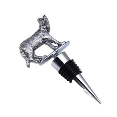 China custom custom vacuum wine stopper logo chengshang quartz wine stopper for sale