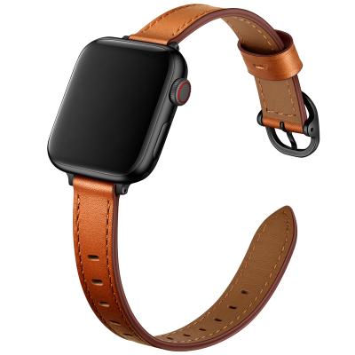 China Fashion. Luxury Sport Watch Strap 44mm Leather Band 38mm 40mm 42mm For Apple Watch Series 7/6/5/4/3/2 Band for sale