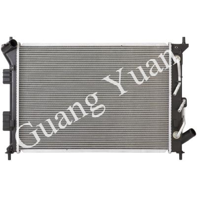 China 26 / 32 / 36mm Thickness Water Cooling Car Radiator , Kia Soul Radiator DPI 13414 for sale