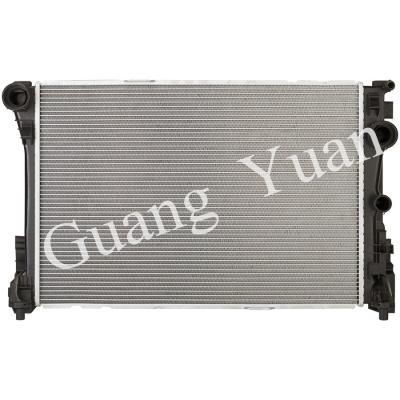 China Light Weight Low Noise Mercedes Car Radiator , Custom Aluminum Radiator With Plastic Tank for sale