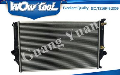 China AT 2012 Toyota Aluminum Radiator With Plastic Tank RAV4 2.2D OEM 16400-26411 for sale