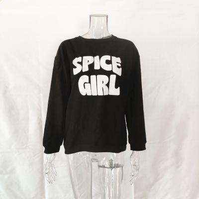 China Viable Plus Size Letter PrintingINSAutumn Crewneck Long Sleeve Sweater Winter for sale