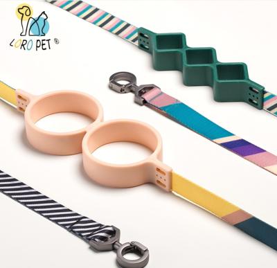 China NEW 2020 Sustainable Spring Design! Colorful Nylon Unzip High Quality Comfortable Adjustable Dog Leash for sale