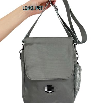 China Outdoor Durable OEM Custom Fit Designer Dog Pouch Bags Travel Pet Treat Bag Dog Training Walking Waste Pouch for sale