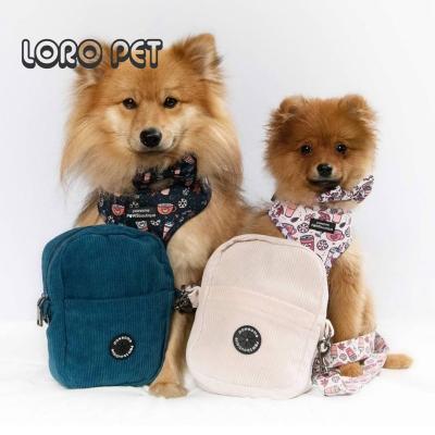 China Personalized Custom Single Color Dog Waist Training Pouch Dog Treat Bag for sale