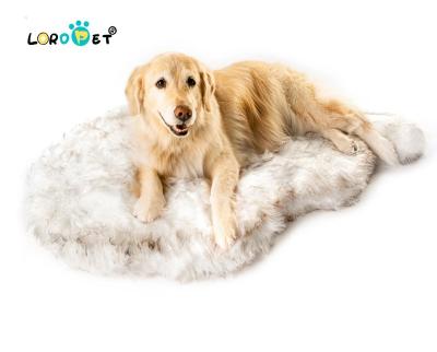 China Sustainable Wholesale Luxury Warm Dog Mat Plush Fleece Custom Soft Bed Blanket for sale