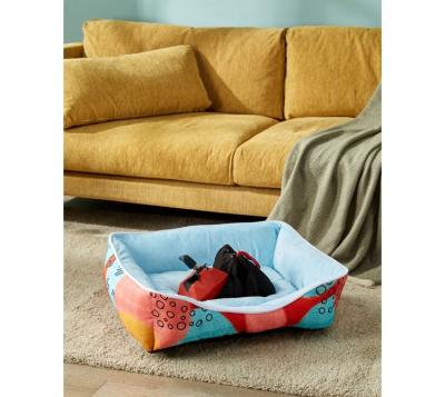 China Travel 2021 Amazon Wholesale Hot Selling Soft Comfortable All Season Dog Cushion Pet Bed Dog Sofa Bed for sale