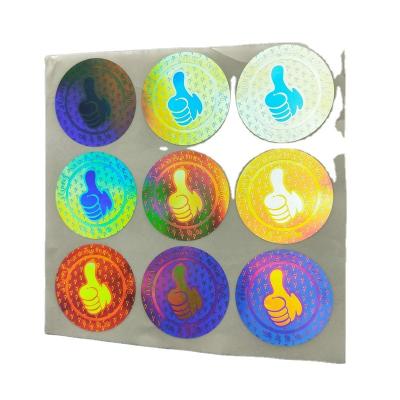 China Original Holographic Stickers Custom Hologram QC Passed Stickers Custom Design QC Pass Stickers for sale