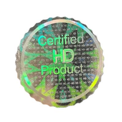 China Holographic Laser Labels Custom Printing Sticker Roll Logo Sticker Custom Logo Stickers Customized Label for sale