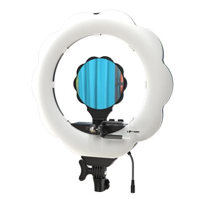 China Shenzhen Factory Outlet PORTABLE Working LED Ring Lights 22 Inch Selfie Ring Mirror Light for sale